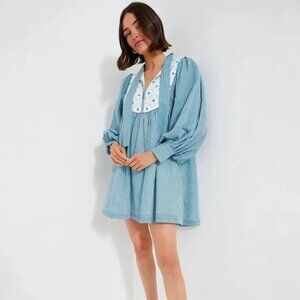 NWT | Pomander Place Tuckernuck Plus Size Mini Shirt Dress - Size 3X